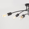 HELIX BLACK LAMPA SUFITOWA 6