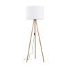TOKYO WHITE LAMPA PODŁOGOWA 1 SOSNA POSTARZANA