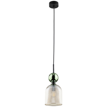 SOPHIA GREEN COGNAC LAMPA WISZĄCA 1XE14