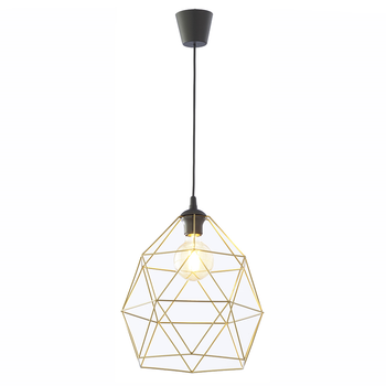 GALAXY BLACK / GOLD LAMPA WISZĄCA 1  XL