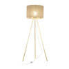 UMBERTO LINEN GOLD LAMPA PODŁOGOWA 1