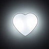 HEART WHITE LAMPA SUFITOWA 2