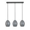 EGANA GRAPHITE LAMPA WISZĄCA 3XE27