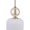 SOPHIA COGNAC WHITE LAMPA WISZACA 1XE14