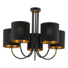 TORENS BLACK LAMPA SUFITOWA 5