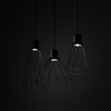 MODESTO BLACK LAMPA WISZACA 3