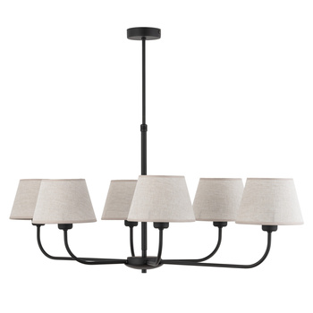 CHICAGO LINEN LAMPA SUFITOWA 6