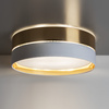 HILTON WHITE/GOLD LAMPA SUFITOWA 4   450