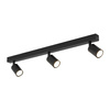 NEX BLACK 3XGU10 LAMPA SUFITOWA