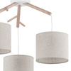 ALBERO LINEN LAMPA WISZĄCA 3