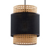 BOHO BLACK LAMPA WISZĄCA 1  200
