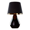 LACRIMA BLACK/GOLD LAMPKA NOCNA 1