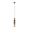 TOWER BROWN LAMPA WISZACA 1XE27