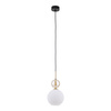 SOPHIA COGNAC WHITE LAMPA WISZACA 1XE14