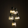 SOPHIA GREEN COGNAC LAMPA WISZĄCA 5XE14