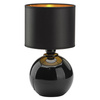 PALLA SMALL BLACK/GOLD LAMPKA NOCNA 1