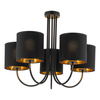 TORENS BLACK LAMPA SUFITOWA 5