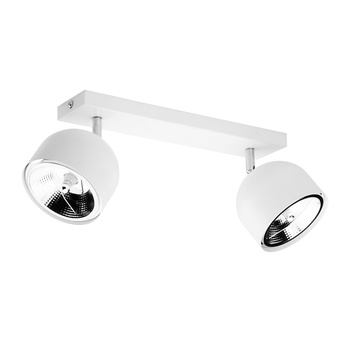 ALTEA WHITE LAMPA SUFITOWA 2 + ŻARÓWKI
