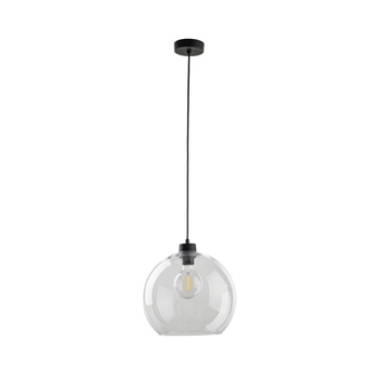 CUBUS LAMPA WISZĄCA 1 PŁ TRANSPARENT