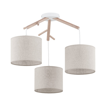 ALBERO LINEN LAMPA WISZĄCA 3