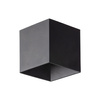 CUBE BLACK KINKIET LED IP 54