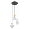 SOPHIA COGNACWHITE LAMPA WISZACA 3XE14