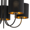 TORENS BLACK LAMPA SUFITOWA 5