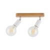 SIMPLY WOOD LAMPA SUFITOWA 2 WHITE