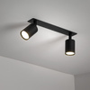 NEX BLACK 2XGU10 LAMPA SUFITOWA PODTYNKOWA
