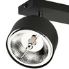 ALTEA BLACK LAMPA SUFITOWA 2 + ŻARÓWKI