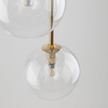 NILOS BLACK / GOLD LAMPA WISZACA 3