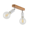 SIMPLY WOOD LAMPA SUFITOWA 2 WHITE