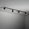 NEX BLACK 4XGU10 LAMPA SUFITOWA PODTYNKOWA