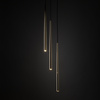 PIANO BLACK GOLD LAMPA WISZACA 3
