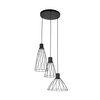 MODESTO BLACK LAMPA WISZACA 3 KOŁO