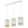 BOHO NEW WHITE LAMPA WISZĄCA 3 LISTWA