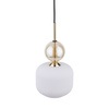 SOPHIA COGNAC WHITE LAMPA WISZACA 1XE14