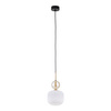SOPHIA COGNAC WHITE LAMPA WISZACA 1XE14