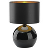 PALLA BLACK/GOLD LAMPKA NOCNA 1