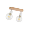 SIMPLY WOOD LAMPA SUFITOWA 2 WHITE