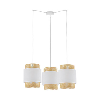 BOHO WHITE LAMPA WISZĄCA 3