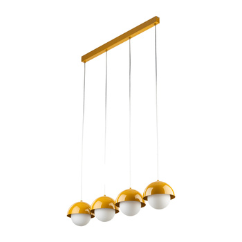 BONO OCHRA LAMPA WISZĄCA 4 LISTWA