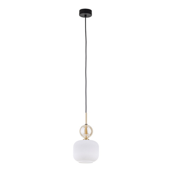 SOPHIA COGNAC WHITE LAMPA WISZACA 1XE14