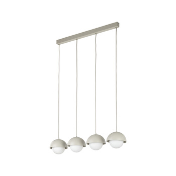 BONO BEIGE LAMPA WISZĄCA 4 LISTWA