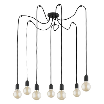 QUALLE BLACK LAMPA WISZĄCA 7