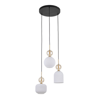 SOPHIA COGNACWHITE LAMPA WISZACA 3XE14
