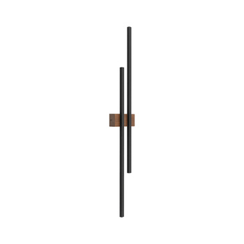 FLASH WOOD ORZECH KINKIET 2 LED