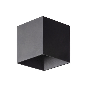 CUBE BLACK KINKIET LED IP 54
