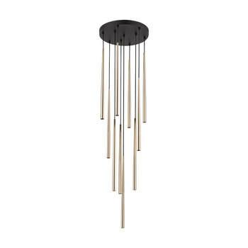 PIANO BLACK GOLD LAMPA WISZACA 10