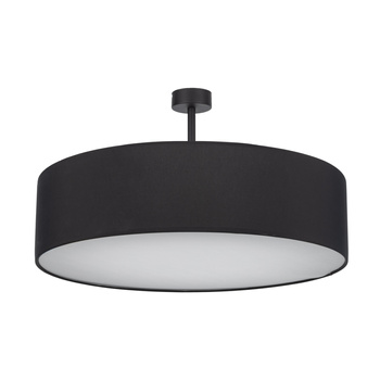 RONDO BLACK LAMPA SUFITOWA 4  600